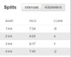 3 x 8 perc futás, közte 2 perces séta