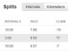 2 x 10 perc futás, közte 3 perc séta